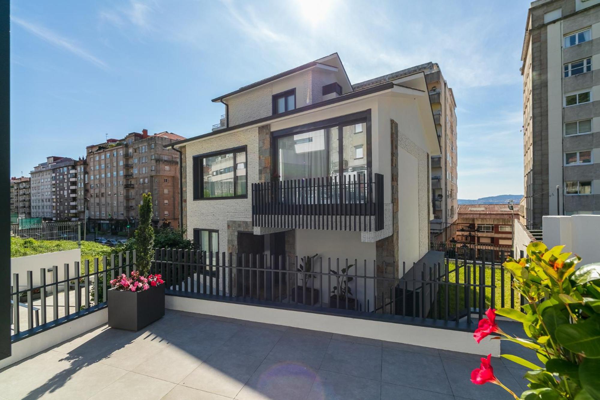 Elegante Y Luminoso En Vigo - Apto 6 By Cabana Rentals المظهر الخارجي الصورة