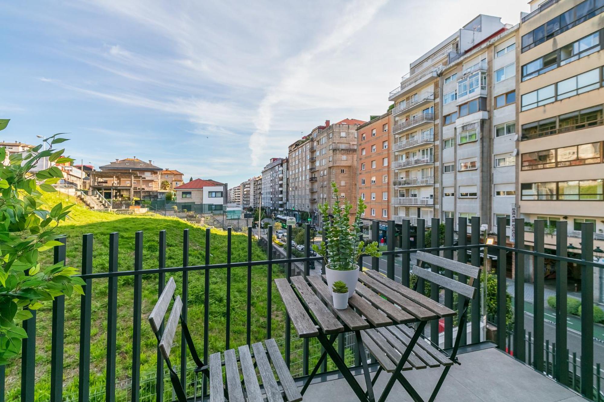 Elegante Y Luminoso En Vigo - Apto 6 By Cabana Rentals المظهر الخارجي الصورة